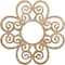 Ekena Millwork Cohen Wood Fretwork Pierced Ceiling Medallion, Red Oak, 16"OD x 5 1/2"ID x 1/4"T CMWP16X16X0250CORO - alternate 1